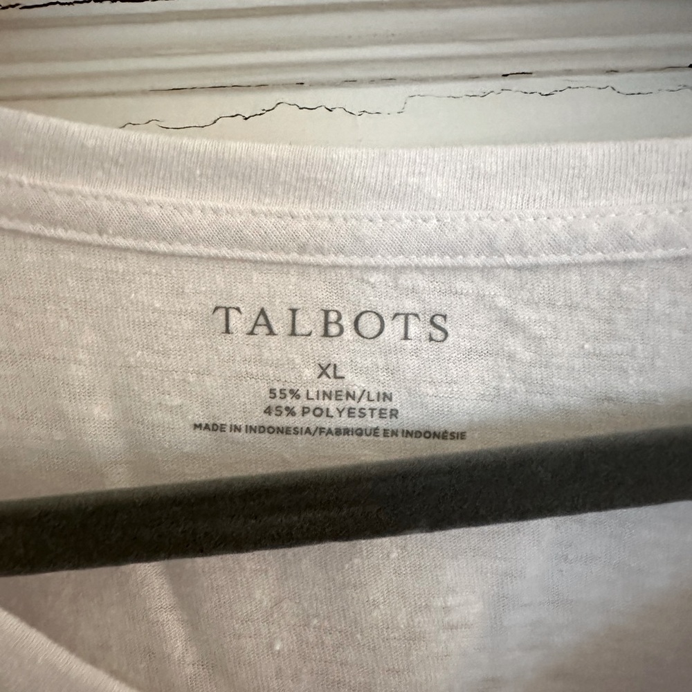 Talbots V-Neck T-Shirt - Picture 4 of 4